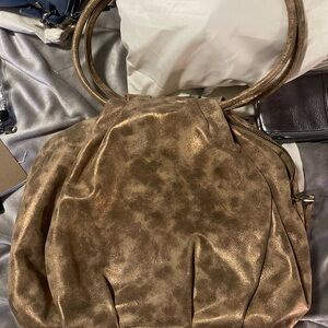 Hobo gold metallic purse Elegant Gold Women's Bag